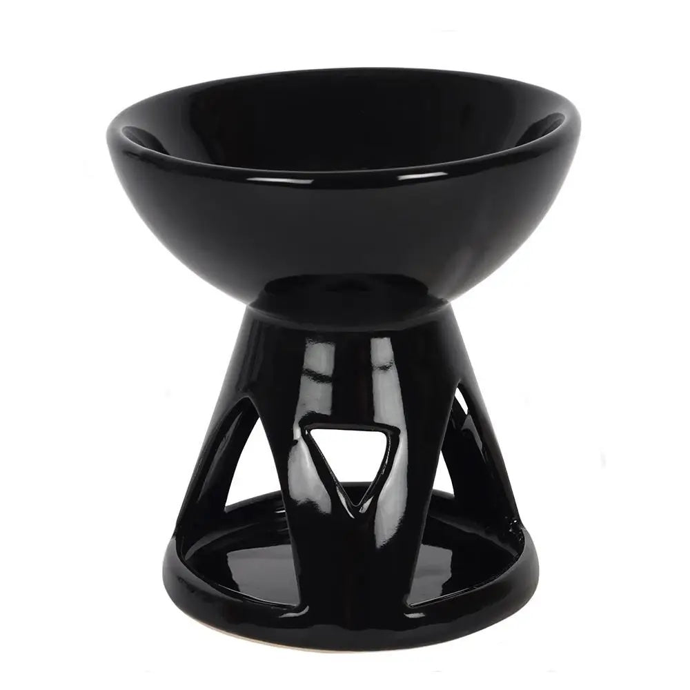 Black Deep Bowl Wax Warmer
