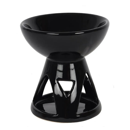 Black Deep Bowl Wax Warmer