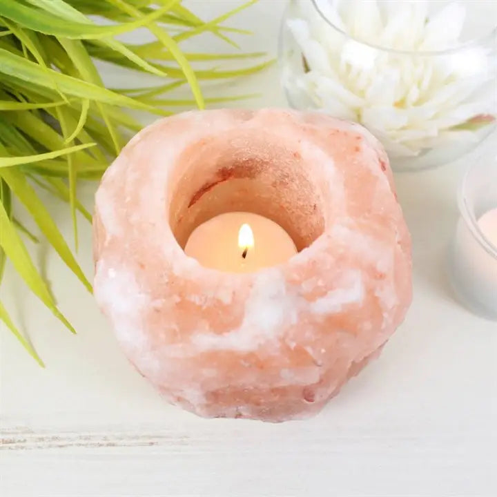 Tealight Salt Lamp